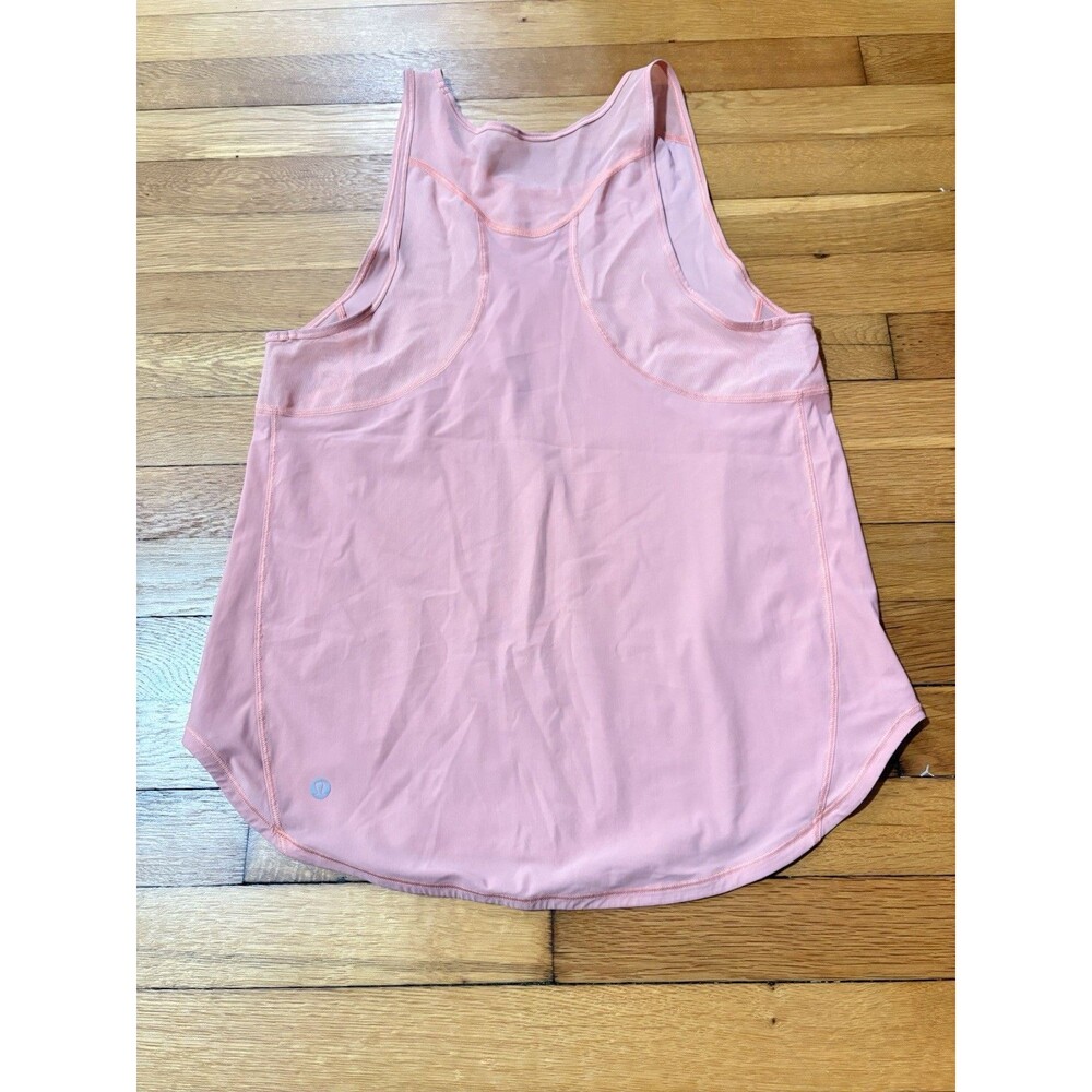 Lululemon Size 6 Sculpt Tank II Peach Orange - Picture 3 of 4